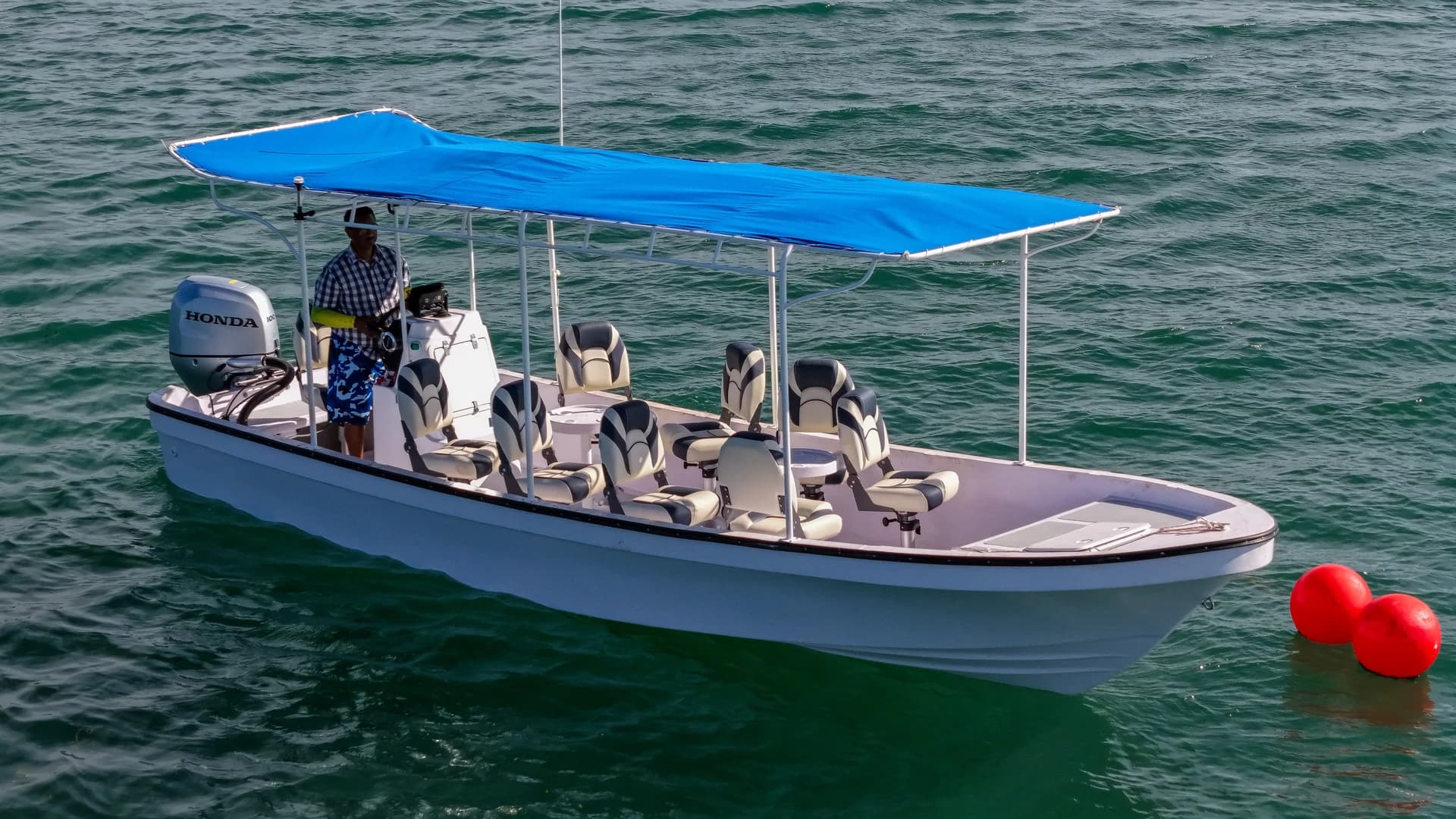 Fibreglass Panga Open Boat - 31ft
