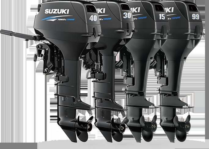 Suzuki 2-Stroke Outboard Engines 9.9HP - 40HP