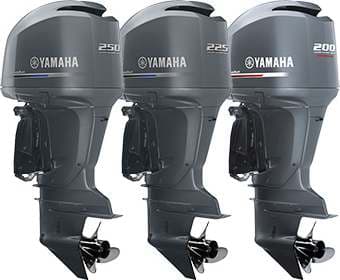 Yamaha 4-Stroke Outboard Engines 50HP - 300HP