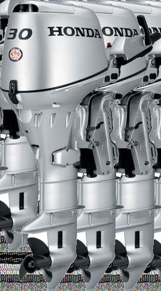 Honda 4-Stroke Outboard Engines 2.3HP - 350HP